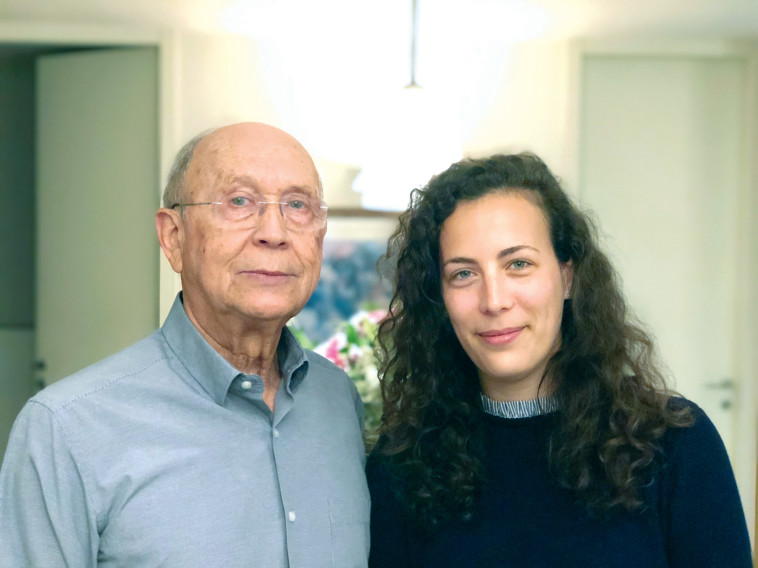 ברוך הולנדר ורומי פלדי. צילום פרטי