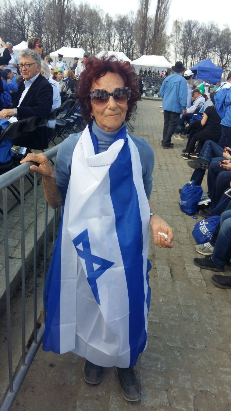 רות פייגלין, שהוריה שרדו את אושוויץ, סוגרת מעגל. צילום: משה כהן רות פייגלין, שהוריה שרדו את אושוויץ, סוגרת מעגל. צילום: משה כהן