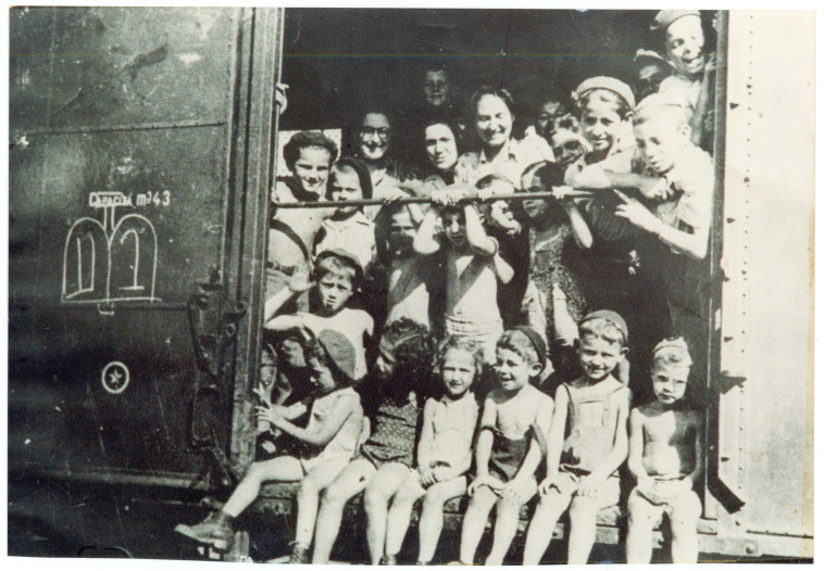 רכבת קסטנר. קרדיט: אוסף המוזיאון למורשת היהדות הדוברת הונגרית, צפת