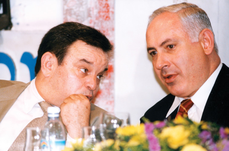 עם בנימין נתניהו. צילום: אלי דסה