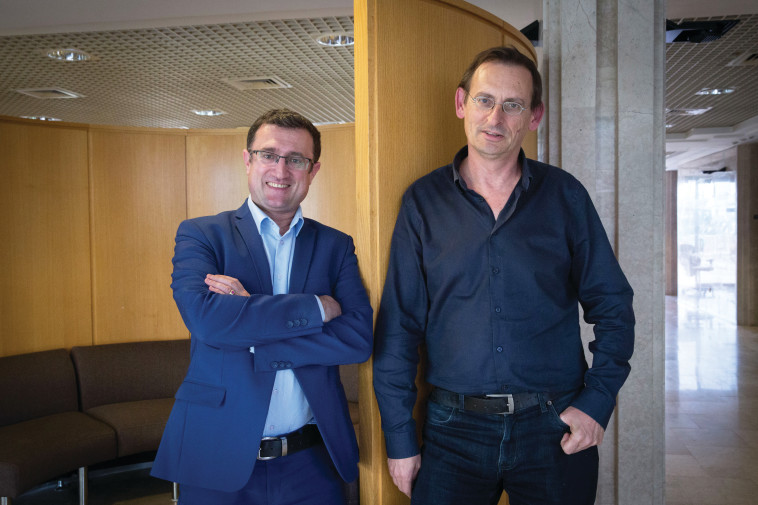 דב חנין ורוברט אילטוב. צילום: הדס פרוש, פלאש 90