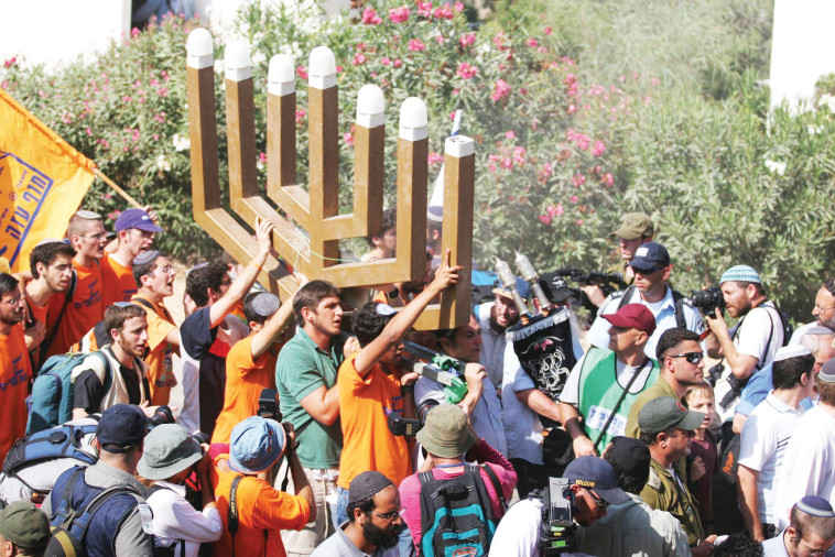 ההתנתקות מגוש קטיף. צילום: אריק סולטן, אוגוסט 2005