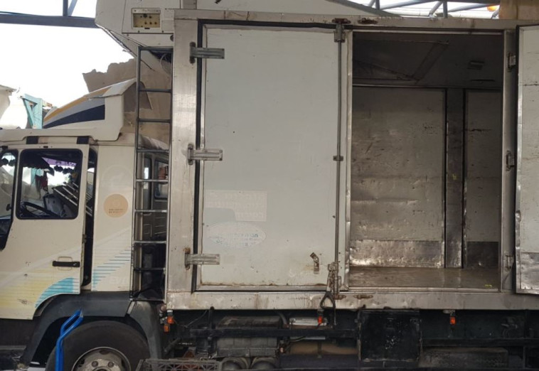 ניסיון פיגוע פלסטיני במעבר ריחן. צילום: רשות המעברים במשרד הביטחון 