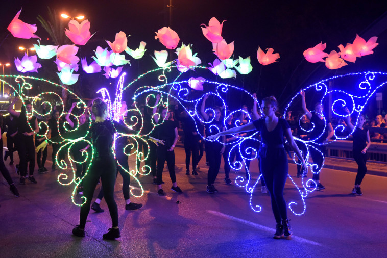 מצעד האור. צילום: אבשלום ששוני