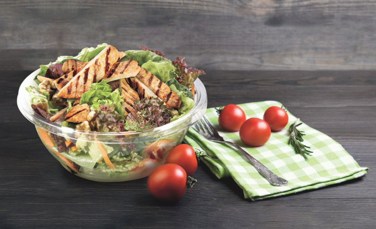 הסלט של מקדונלד'ס בפרסומת. צילום: יח&quot;צ