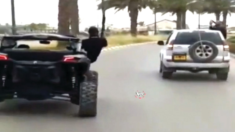 ההתפרעויות בכבישי הדרום. הבדואים הם הקורבן הראשון והגדול של אי־האכיפה  צילום: מתוך קבוצת &quot;חדשות בזמן&quot;