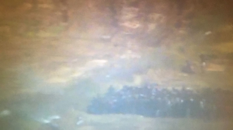 ניסיון חדירה במעבר קרני. צילום: דובר צה&quot;ל