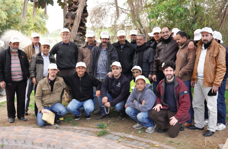 מאבק העובדים הפלסטינים. צילום: מען