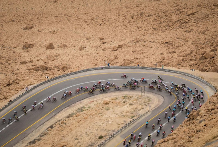 ג'ירו ד'איטליה בדרום. צילום: יונתן זינדל, פלאש 90 