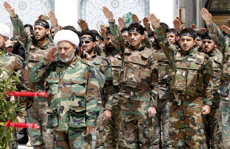 מיליציות שיעיות בסוריה. צילום: AFP