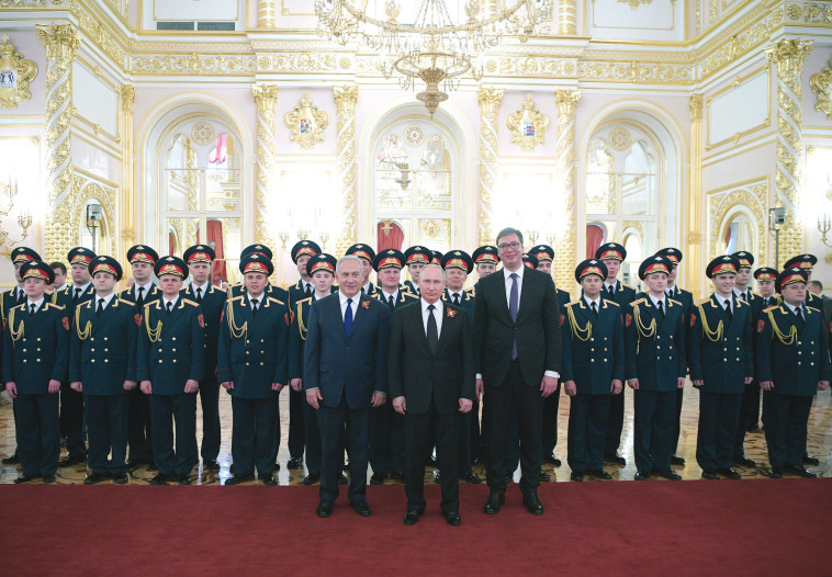 נתניהו לצד פוטין, השבוע במוסקבה. לאן נעלמה הברית הצבאית בין מוסקבה לטהרן?  צילום: AFP