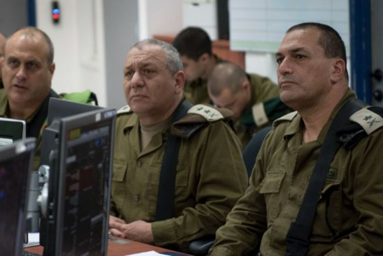 הרמטכ&quot;ל מפקח על העימותים בעזה. צה&quot;ל עמד בהצלחה במשימות לא פשוטות. צילום: רויטרס