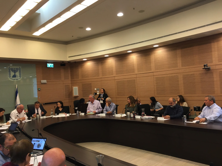 ועדת הכלכלה. מצוקת מים לחקלאות. צילום: דוברות הכנסת