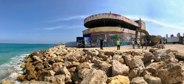 לפני ההריסה. צילום: אבשלום ששוני