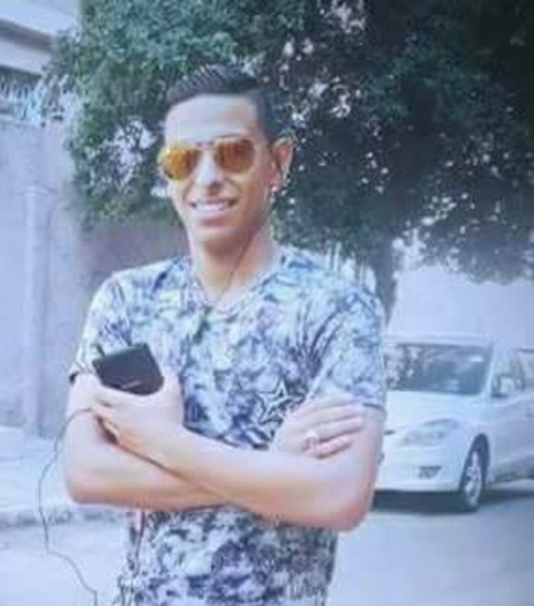 הפלסטיני שהצית עצמו. צילום: רשתות ערביות