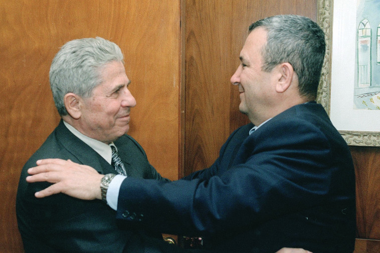 ברק והגנרל לאחד. צילום: עמוס בן גרשום, לע&quot;מ  