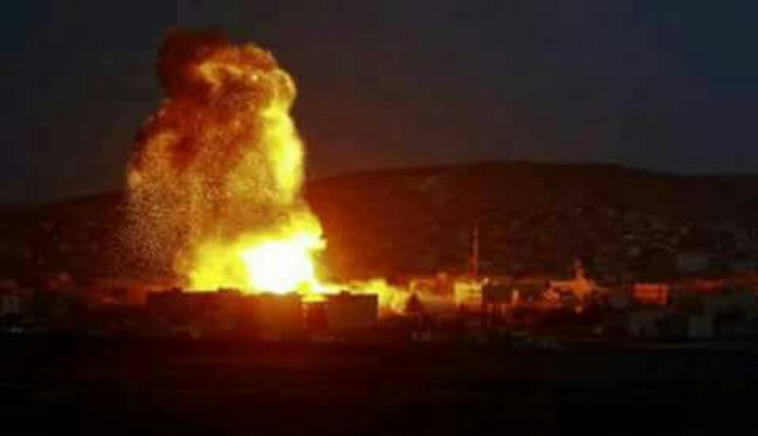 התקיפה האחרונה בעזה. צילום: רשתות ערביות