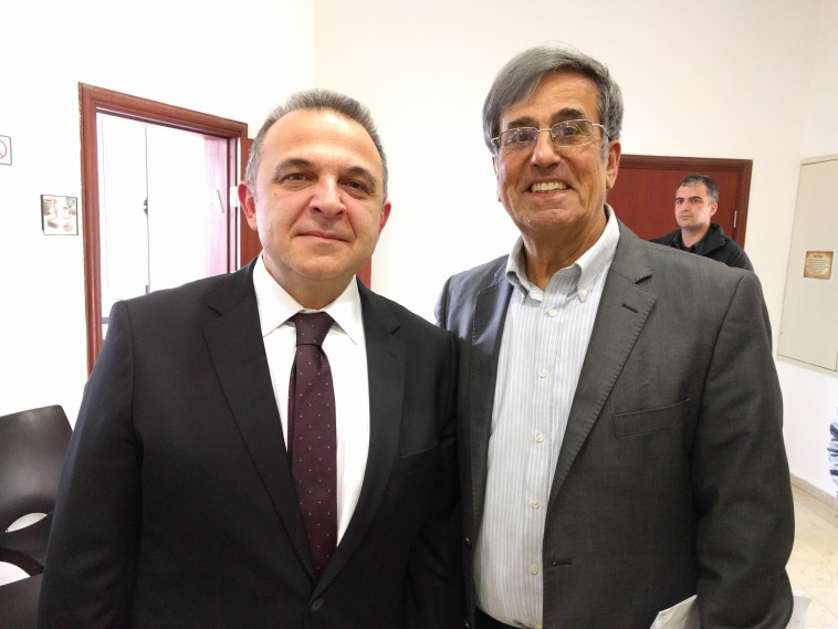 ד&quot;ר דהן והשגריר אוקם בכנס אשתקד. צילום: פלג לוי