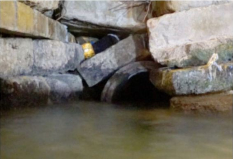 פתח המנהרה שהותקפה. צילום: דובר צה&quot;ל