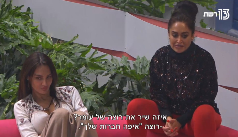 האח הגדול. צילום מסך 