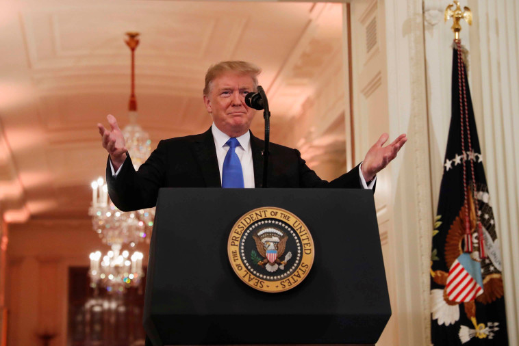 דונלד טראמפ. התנהלותו הבלתי צפויה עוררה דאגה. צילום: רויטרס