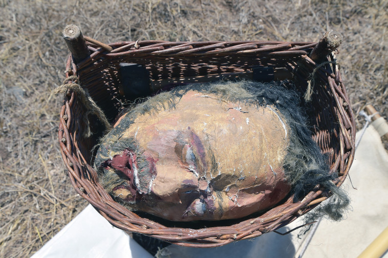 שחזור הקרב בקרני חיטין. צילום: מאיר וקנין