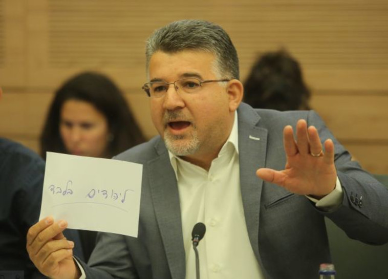 ח&quot;כ ג'בארין בדיון. צילום: מרק ישראל סלם