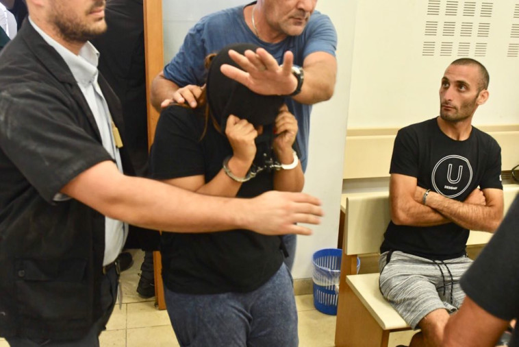 החשודה ברצח אופירה חיים. צילום: אבשלום ששוני