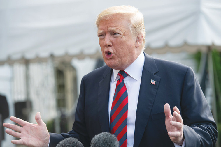 דונלד טראמפ. צלם : AFP 