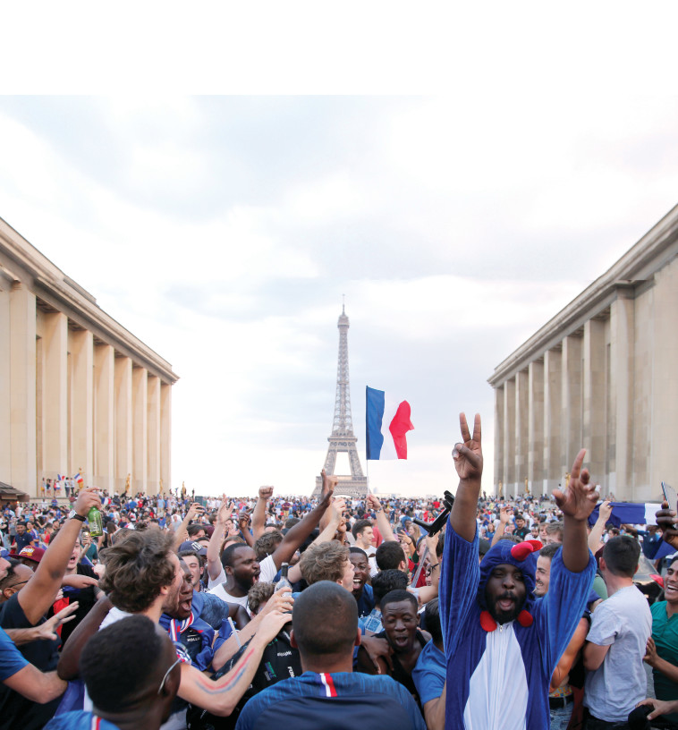 החגיגות בצרפת. קרדיט: רויטרס