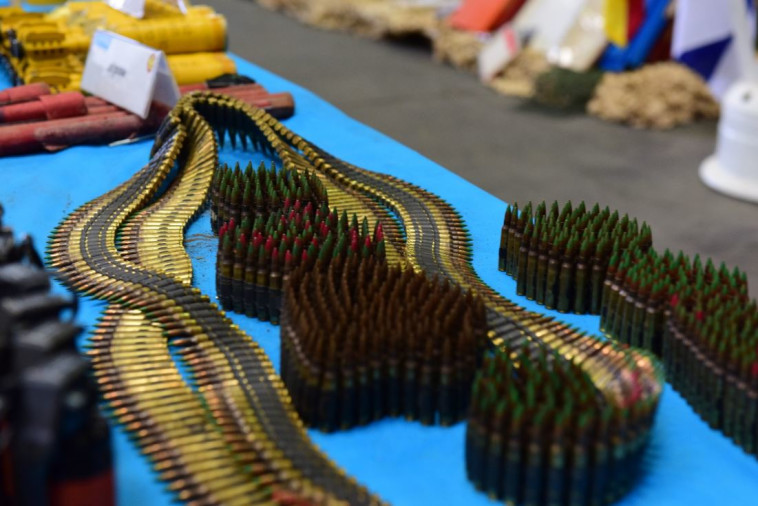 ציוד שהוחזר בתערוכה. צילום: דובר צה&quot;ל