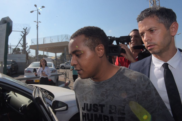 היילו משתחרר. צילום: אבשלום ששוני