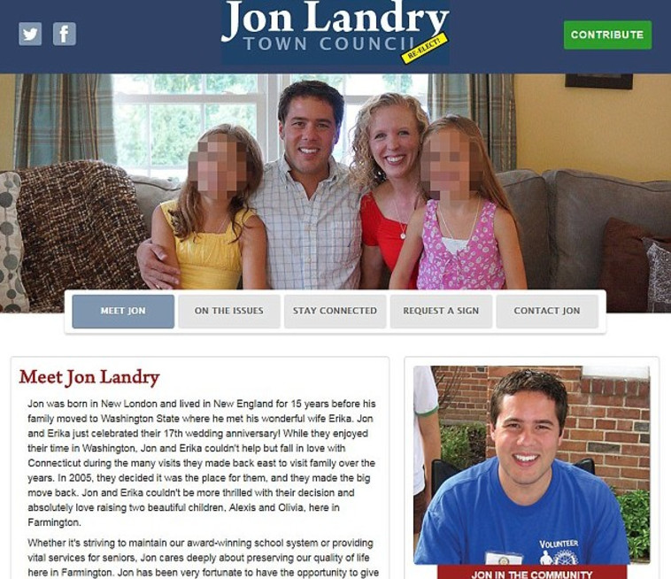 חיכה שימלאו לקורבן 16 עדי שיוכל לשכב איתה. מתוך דף הבית של ג'ון לאנדרי