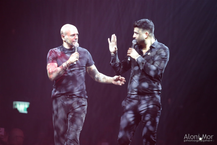 אייל גולן, משה פרץ. צלום: אלוני מור 