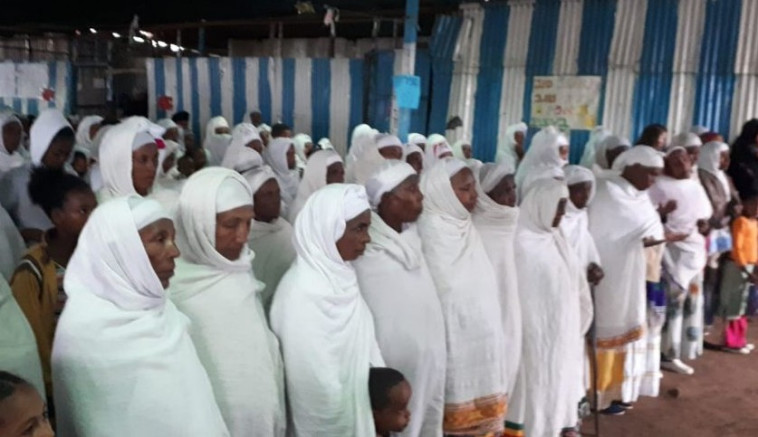 ההפגנה נגד העיכוב בעלייה מאתיופיה. צילום: מרק ישראל סלם