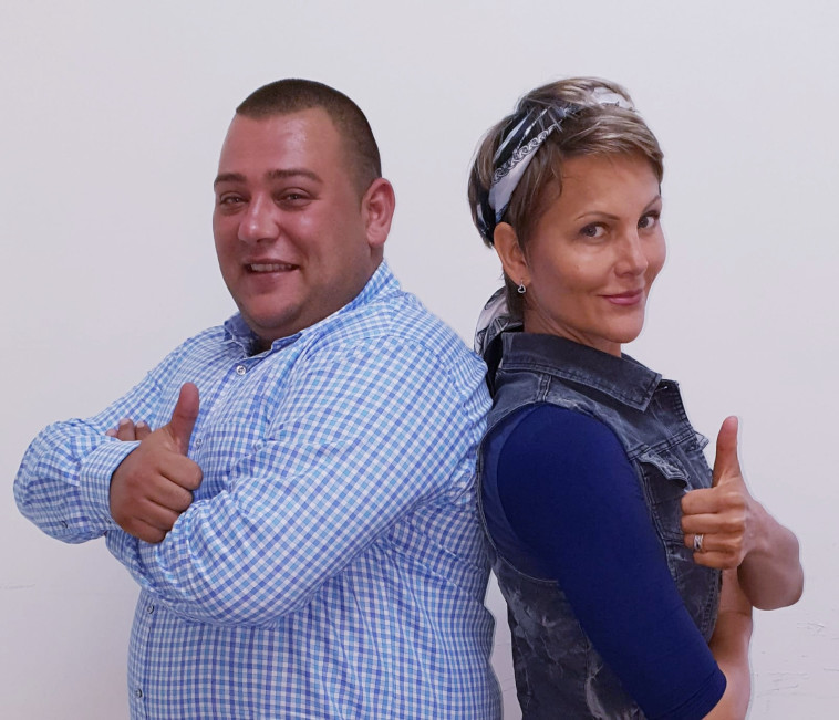 אנסטסיה מיכאלי, יבגני ברחמן. קרדיט: KAICIID 