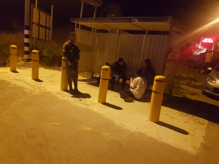 אזור האירוע. צילום: נדב גולדשטיין/TPS אזור האירוע. צילום: נדב גולדשטיין/TPS