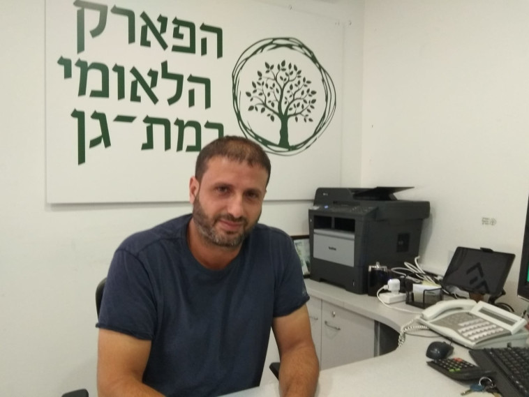 מנהל הפארק ירון שמואלי. צילום: תומר קרן