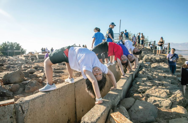 תיירים ברמת הגולן. צילום: יוסי אלוני