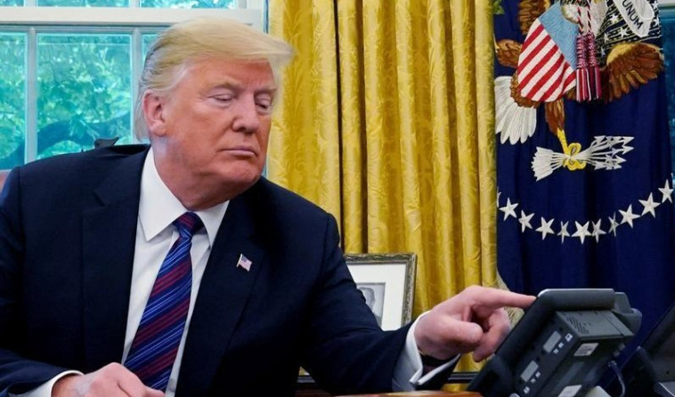 דונלד טראמפ. מתנגד להתפשטות האיראנית באזור. צילום: רויטרס