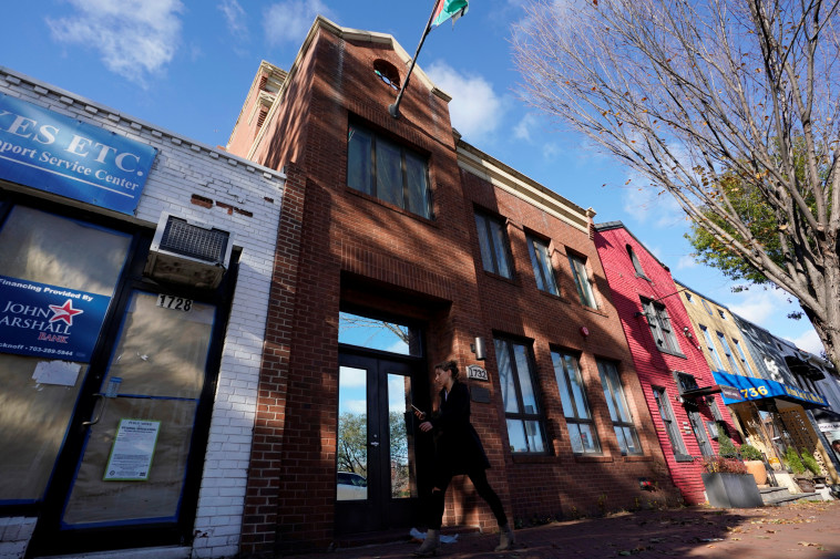 משרדי אש&quot;ף בוושינגטון. צילום: רויטרס 