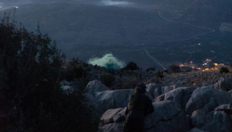 שחזור קרב החרמון. צילום: דובר צה&quot;ל