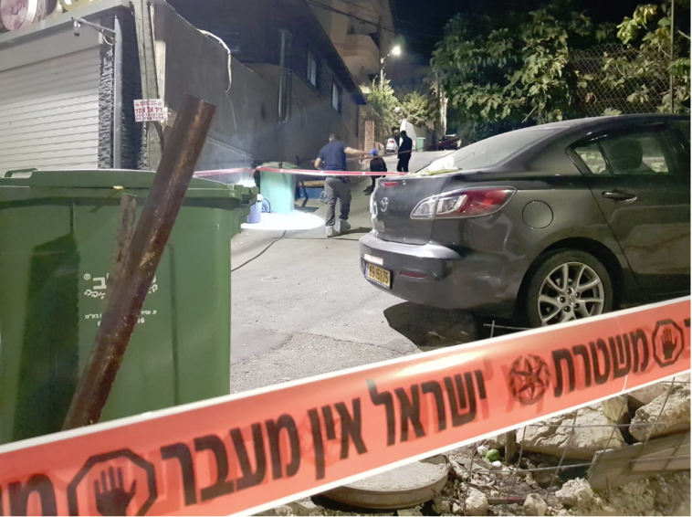 זירת הרצח הכפול בכפר ראמה. צילום: משטרת ישראל