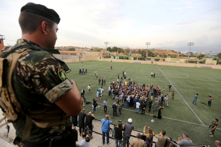 הסיור לדיפלומטים בלבנון. &quot;יש לנו מידע רב שטרם פורסם&quot;. צילום: רויטרס