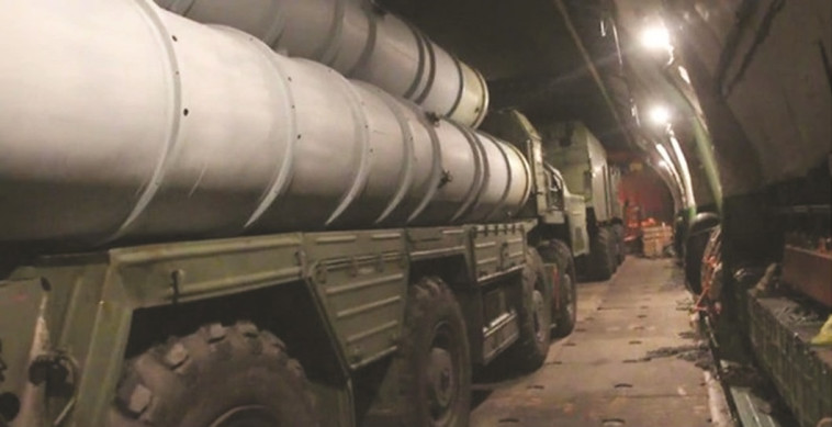 המערכת שנפרקה אתמול בסוריה. צילום:  משרד ההגנה הרוסי 