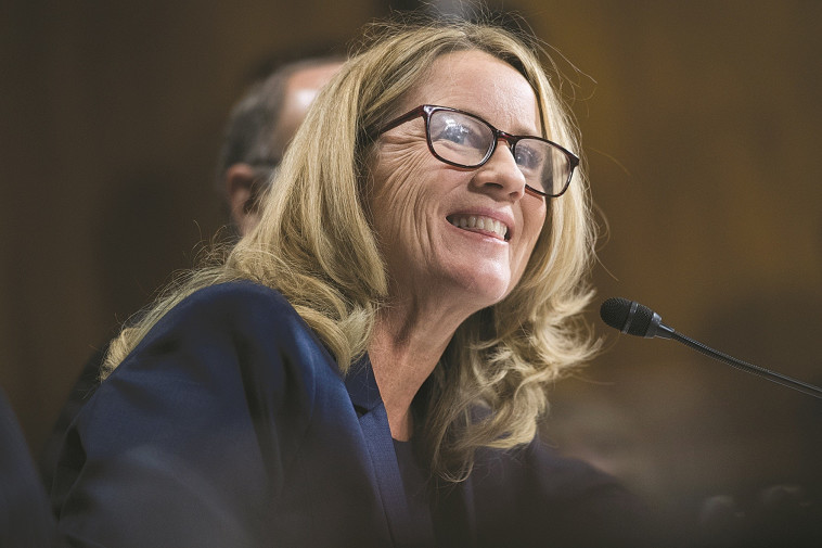 כריסטין בלייזי פורד. ההיסטוריה חוזרת. צילום: רויטרס