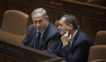 בנימין נתניהו וישראל כץ