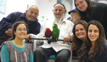 מתנדבות שירות לאומי במרכז לקשיש
