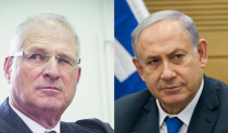 בנימין נתניהו ודוד שמרון
