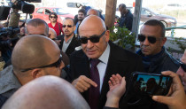 חבר הכנסת באסל גטאס לפני החקירה המשטרתית